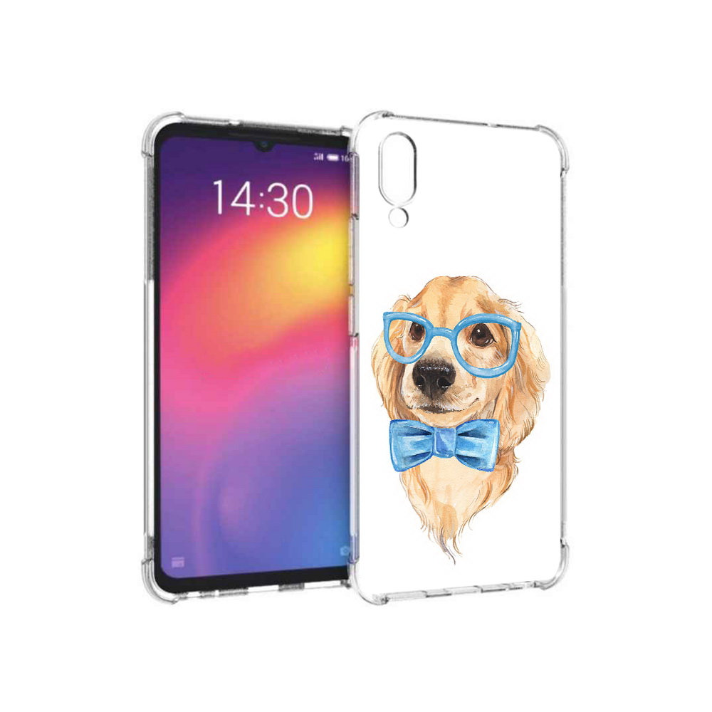 

Чехол MyPads Tocco для Meizu Note 9 Собака интеллигент (PT134513.88.159), Прозрачный, Tocco