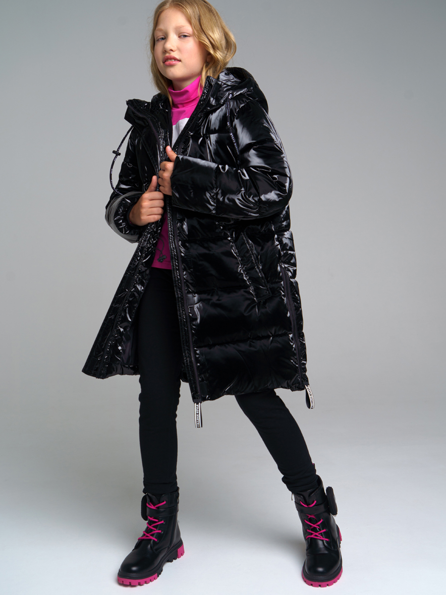 

Куртка детская PlayToday 32221353, черный, р. 152, 32221353