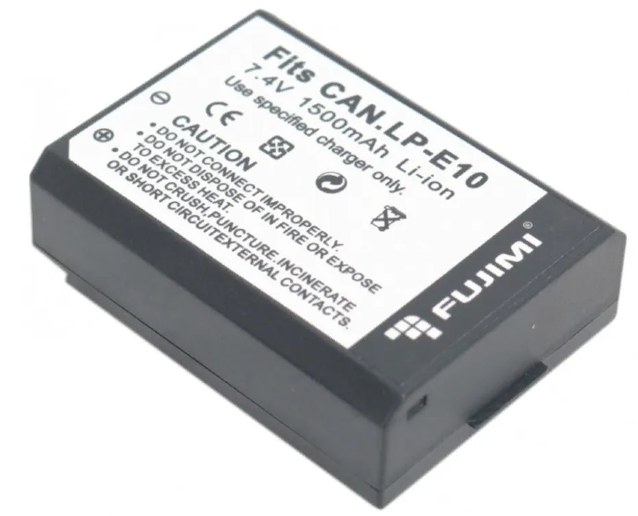 Аккумулятор Fujimi LP-E10 EOS 1100, 1200D