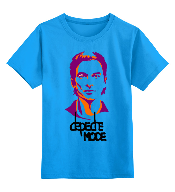 

Футболка детская Printio Depeche mode цв. голубой р. 164, Depeche mode