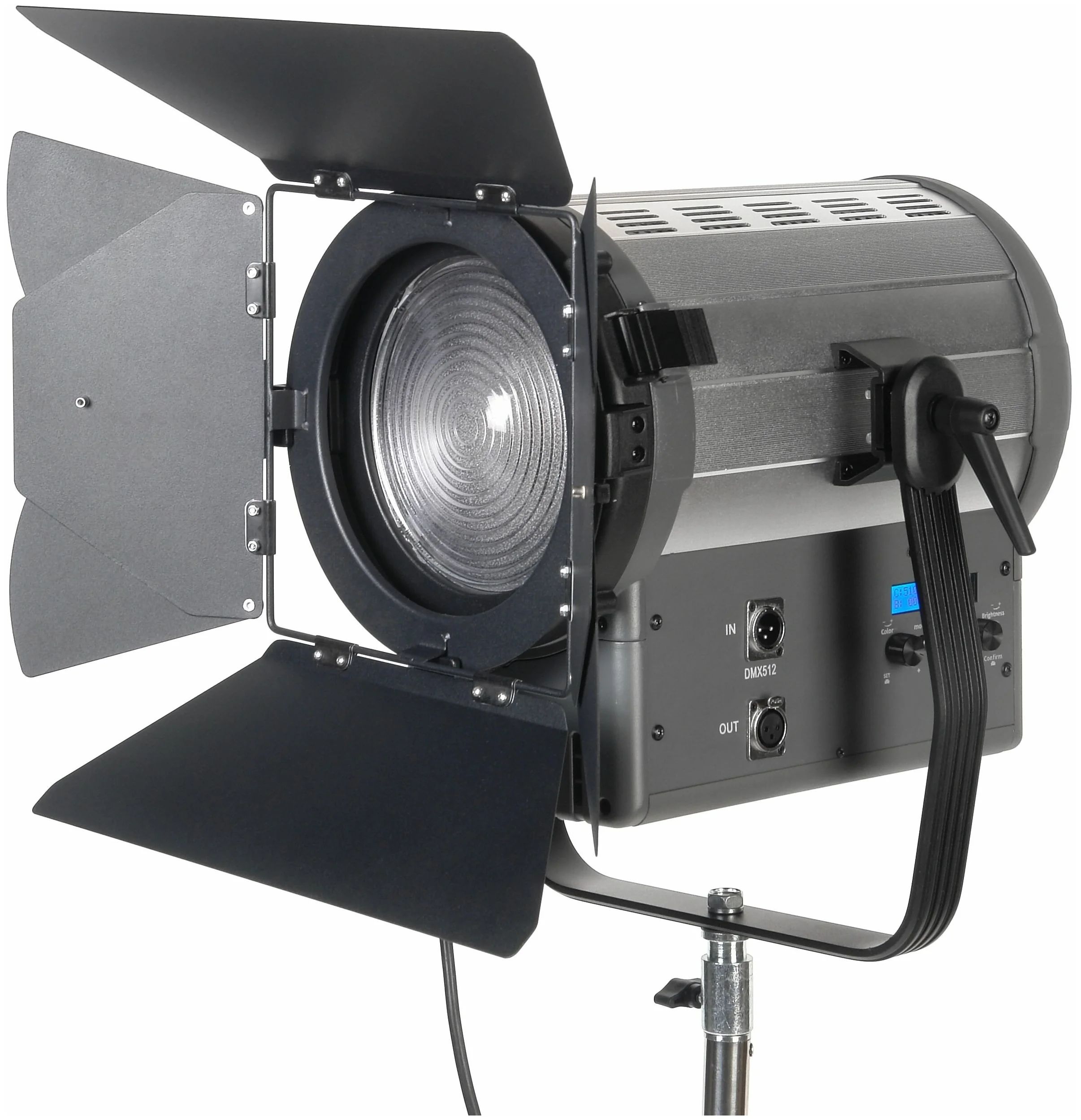 Осветитель светодиодный GreenBean Fresnel 200 LED X3 DMX 4785000₽