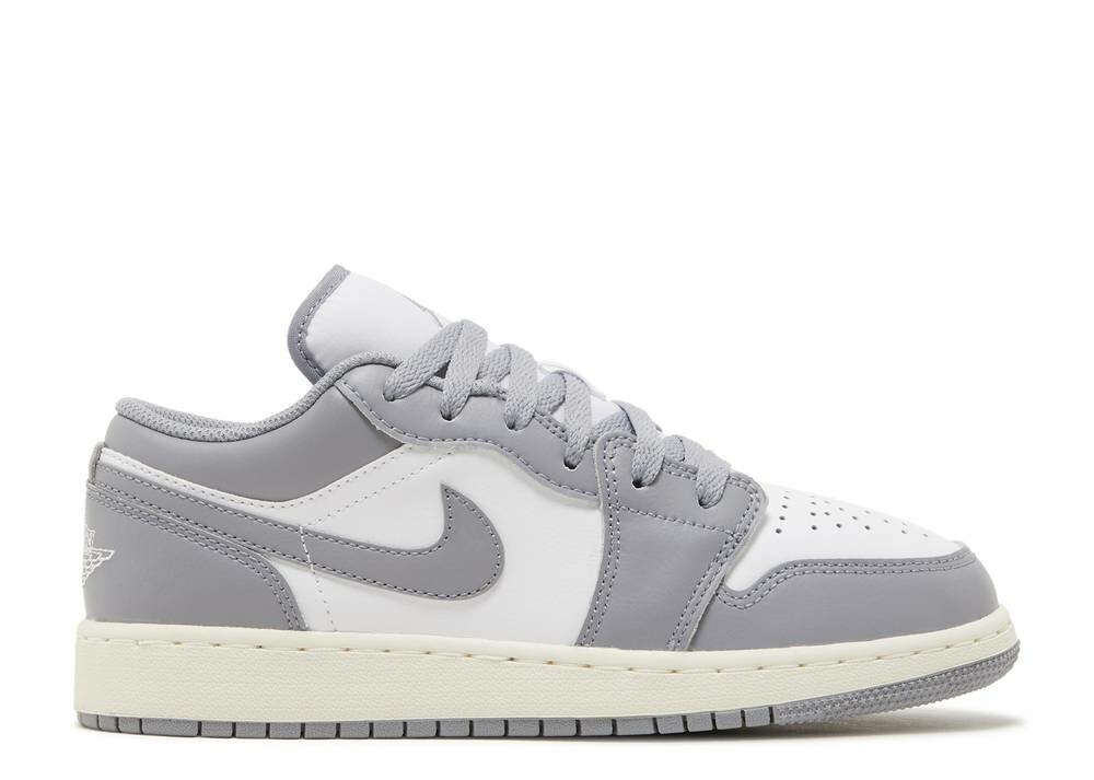 Кеды женские Nike Air Jordan 1 Low GS серые 36 EU