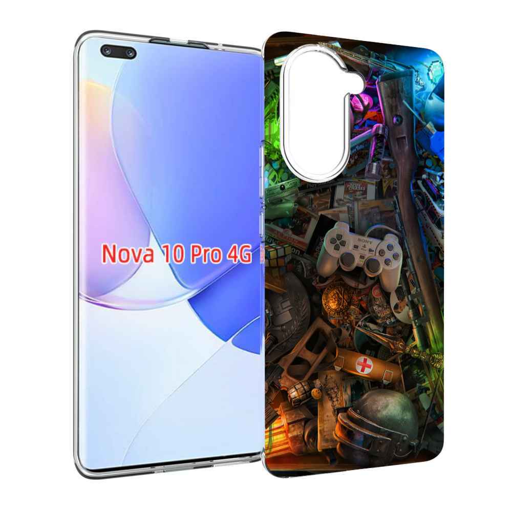 Чехол MyPads JlaMBcPa6eM для Huawei Nova 10 Pro противоударный