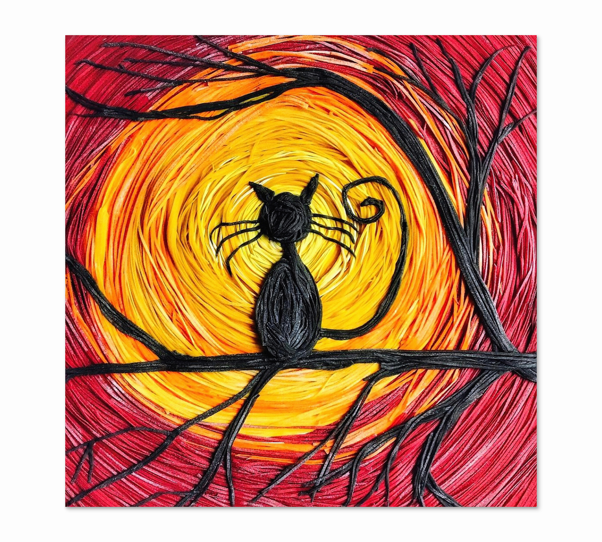 

Картина интерьерная на холсте Poly Print Art Ночной дозор 70х70 см.