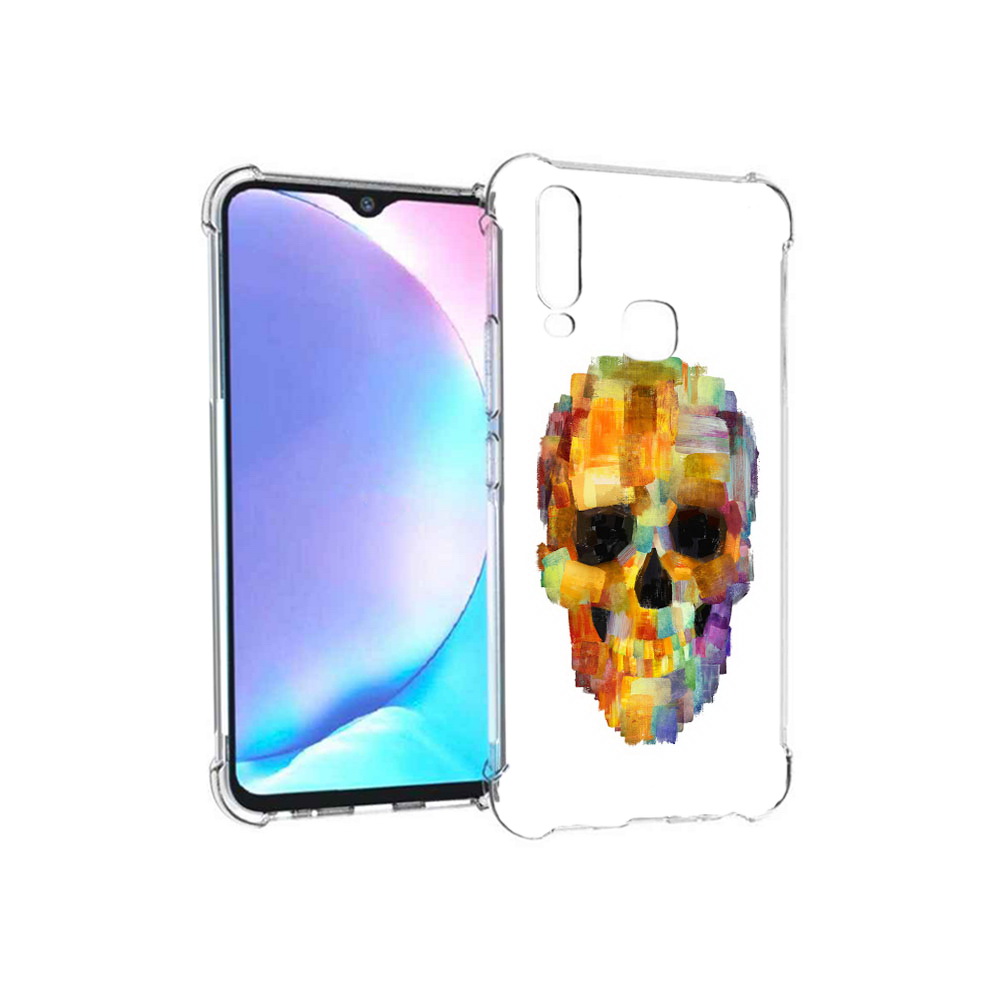 

Чехол MyPads Tocco для Vivo Y17 нарисованный череп (PT136369.382.516), Tocco
