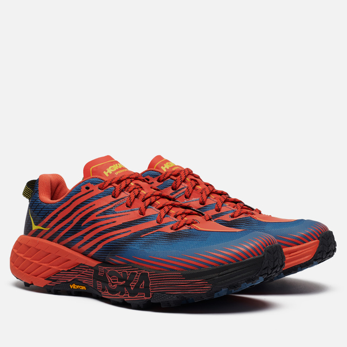 фото Кроссовки мужские hoka one one speedgoat 4 оранжевые 9 us