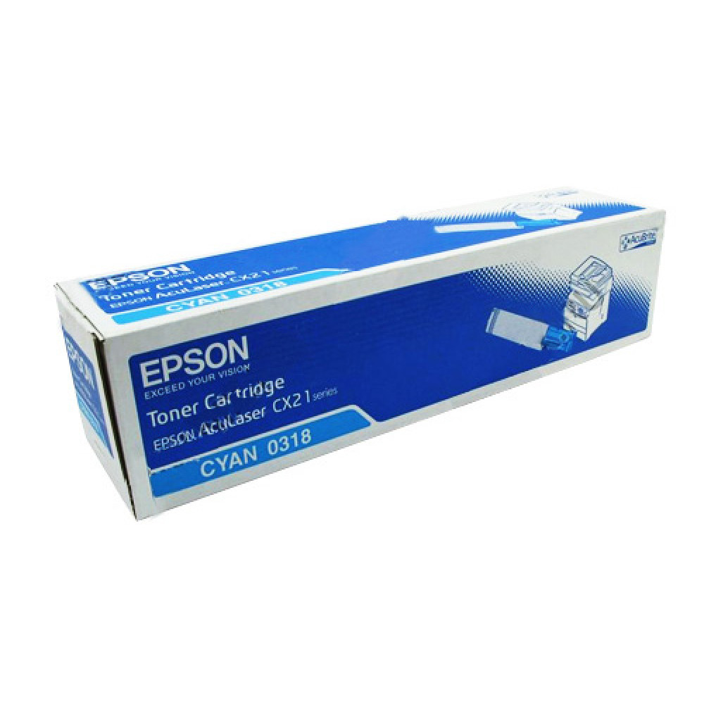 

Картридж для лазерного принтера Epson C13S050318, Blue, оригинал, Голубой