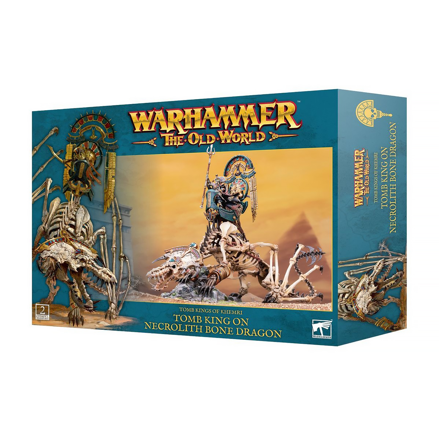 

Миниатюры Games Workshop Warhammer The Old World Tomb King on Necrolith Bone Dragon 07-08, Tomb Kings
