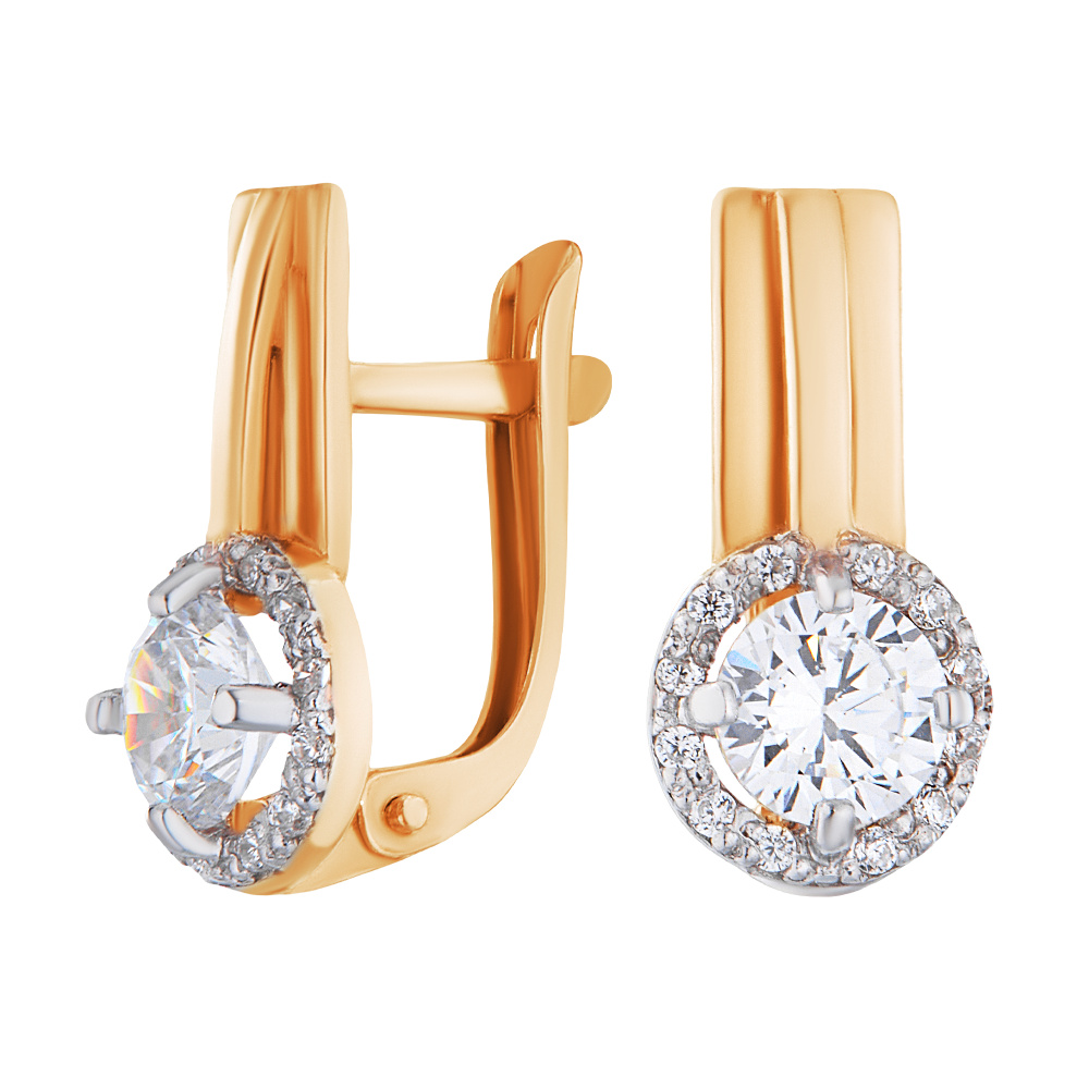 

Серьги из серебра с фианитом ЮВЕЛИР КАРАТ 2129042/9п, 2129042/9п