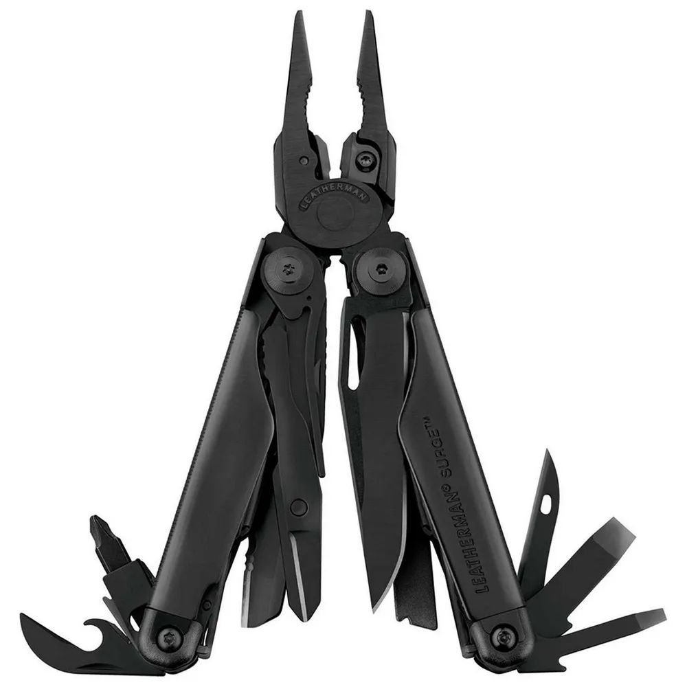 

Мультитул Leatherman Surge black, 21 функция, чехол molle-black 831333, Черный