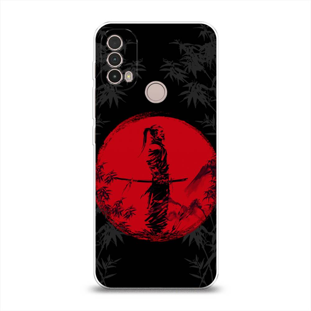 

Чехол на Lenovo K14 Plus "Самурай на красном фоне", Черный;красный;серый, 243650-4