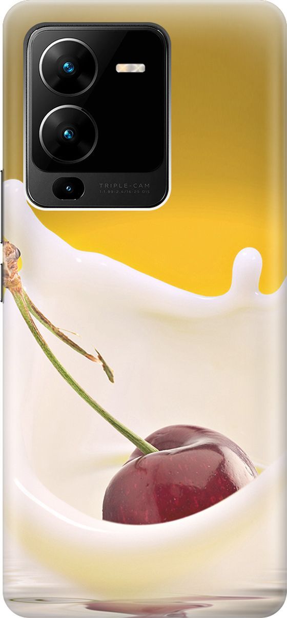 Силиконовый чехол на Vivo V25 Pro 5G с принтом 