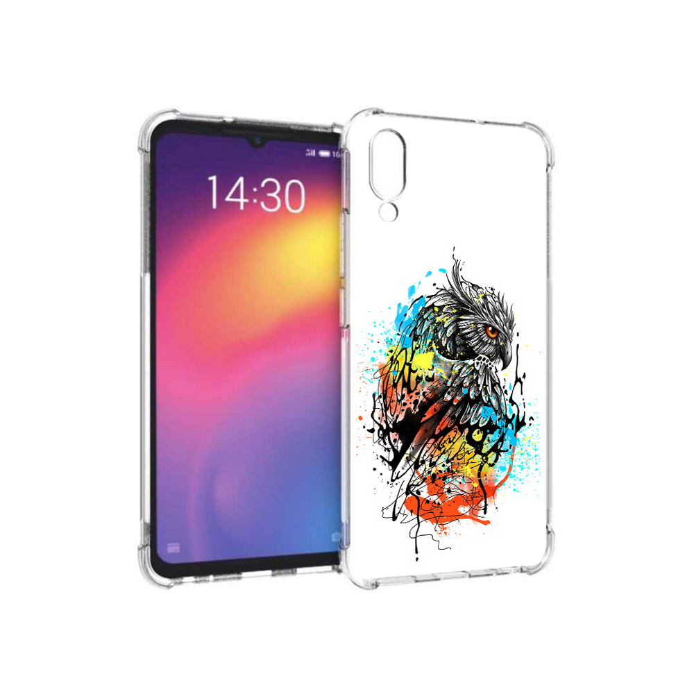 

Чехол MyPads Tocco для Meizu Note 9 Творческая сова (PT134513.88.170), Прозрачный, Tocco