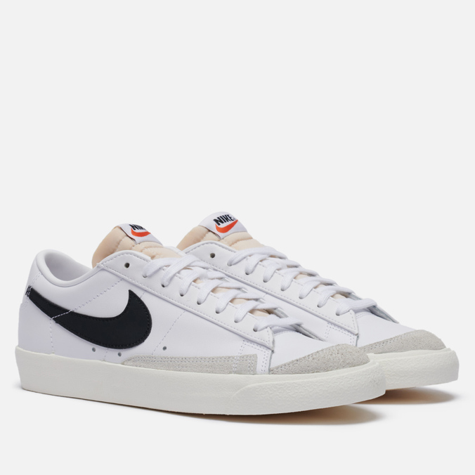 фото Кроссовки мужские nike blazer low 77 vintage белые 12 us