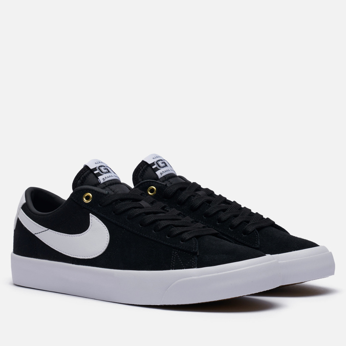 фото Кеды мужские nike sb zoom blazer low pro gt черные 45.5 eu