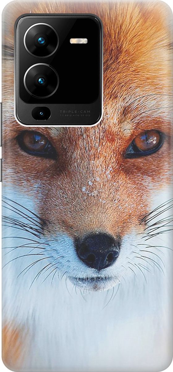 Силиконовый чехол на Vivo V25 Pro 5G с принтом 