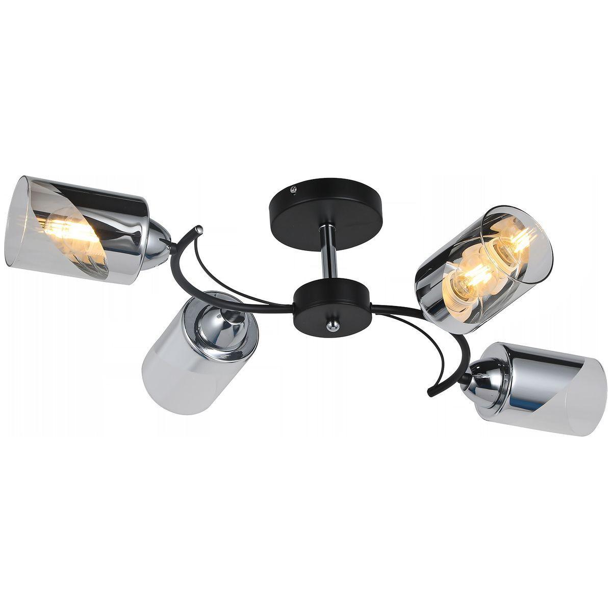

Потолочная люстра Illumico IL8208-4COU-79 BK CR