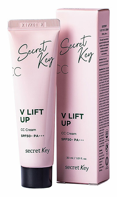 фото Cc-крем для лица secret key v lift up, оттенок осветляющий, spf 50+, pa+++, 30 мл