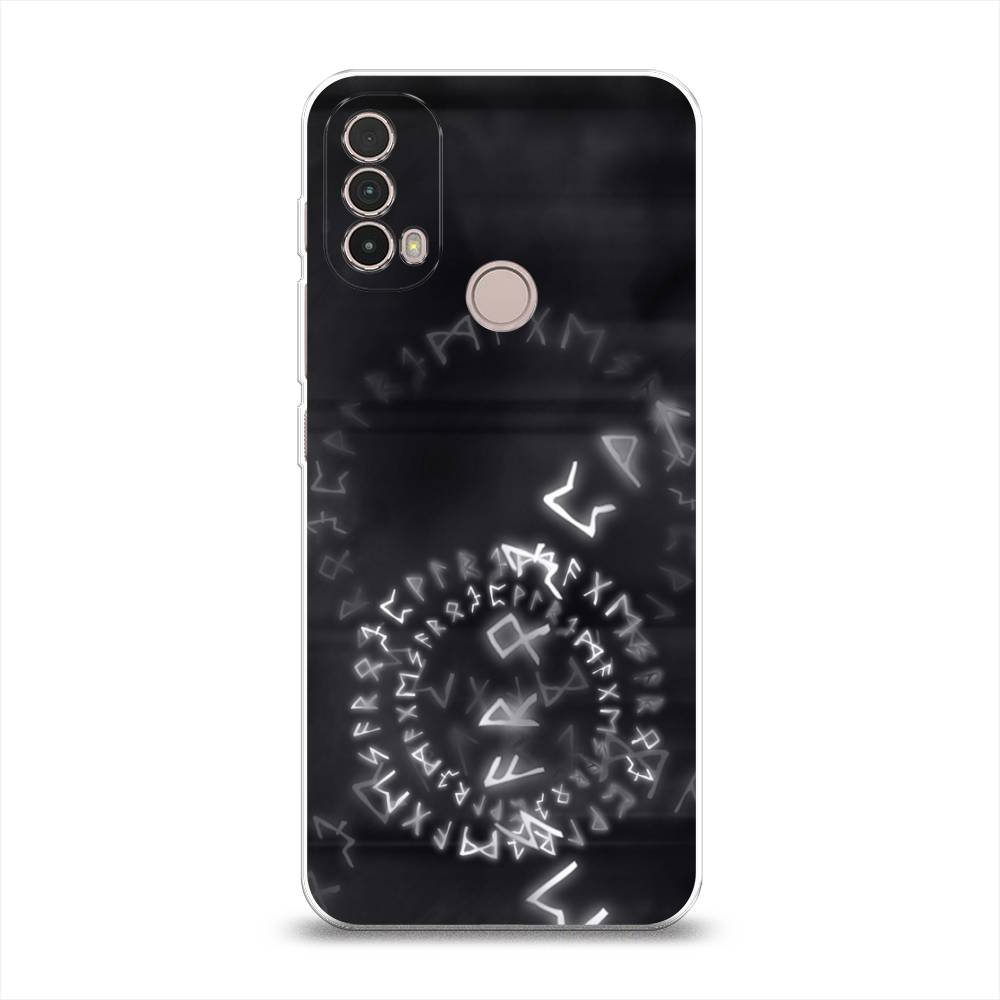 

Чехол на Lenovo K14 Plus "Руны", Серый;черный, 243650-3
