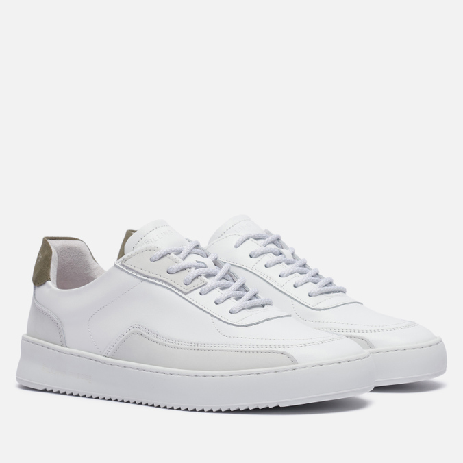 фото Кроссовки мужские filling pieces mondo ripple decon белые 10 us