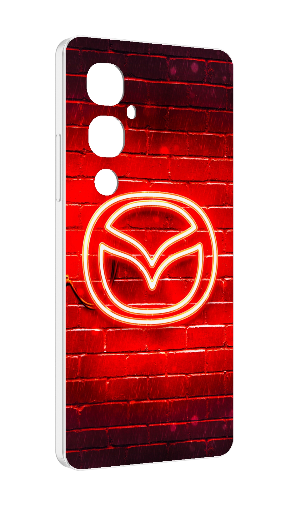 

Чехол MyPads Мазда для Tecno Pova 4 Pro, Прозрачный, Tocco