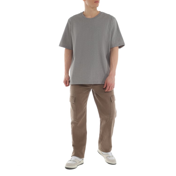 

Футболка мужская Maison David MARK серая 2XL, Серый, MARK