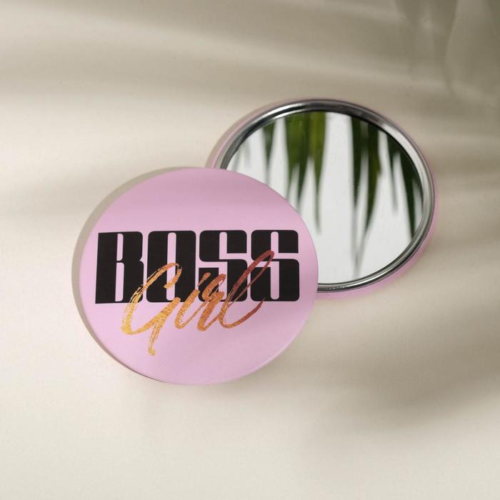 

Зеркало карманное Boss girl, d=7 см, 8 Марта