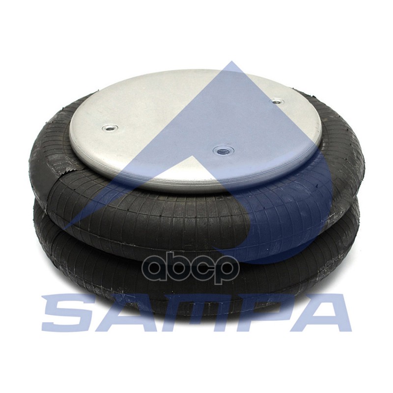 

Sp 55300-2p22_пневмоподушка В Сборе! В:1отв-Шт.M12x1.5 2отв.M8 Н: 2отв.M8 Bpw SAMPA арт. S
