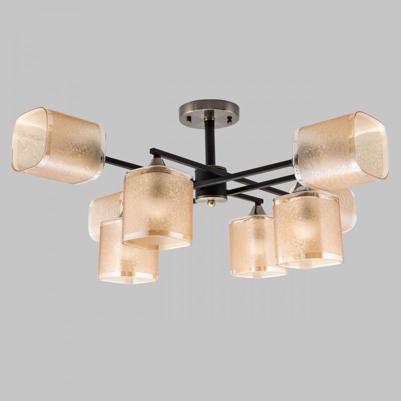 

Потолочная люстра IMEX MD.4212-8-S-BK+AB