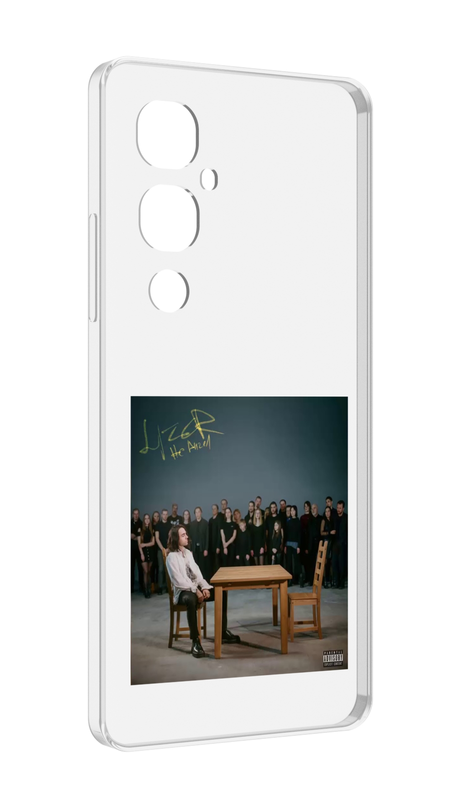 

Чехол MyPads Не Ангел LIZER для Tecno Pova 4 Pro, Прозрачный, Tocco