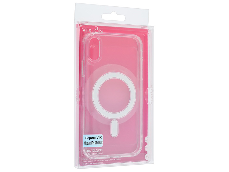

Чехол Vixion для Apple Iphone Xr Magsafe Transparent Gs-00018713, APPLE iPhone XR