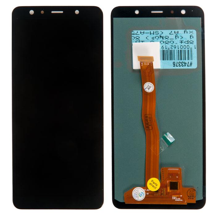 

Дисплей в сборе с тачскрином для Samsung Galaxy A7 (SM-A750F) 2018, черный