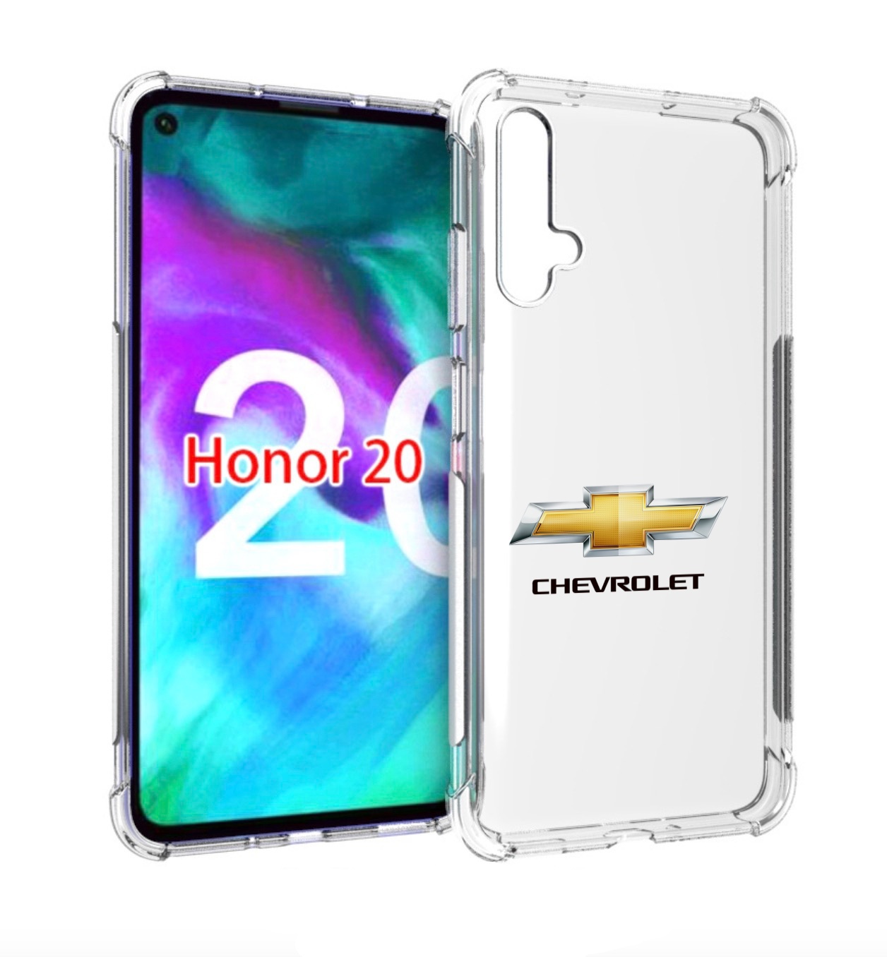 

Чехол бампер MyPads сhevrolet-3 мужской для Honor 20 Honor, Прозрачный, Tocco