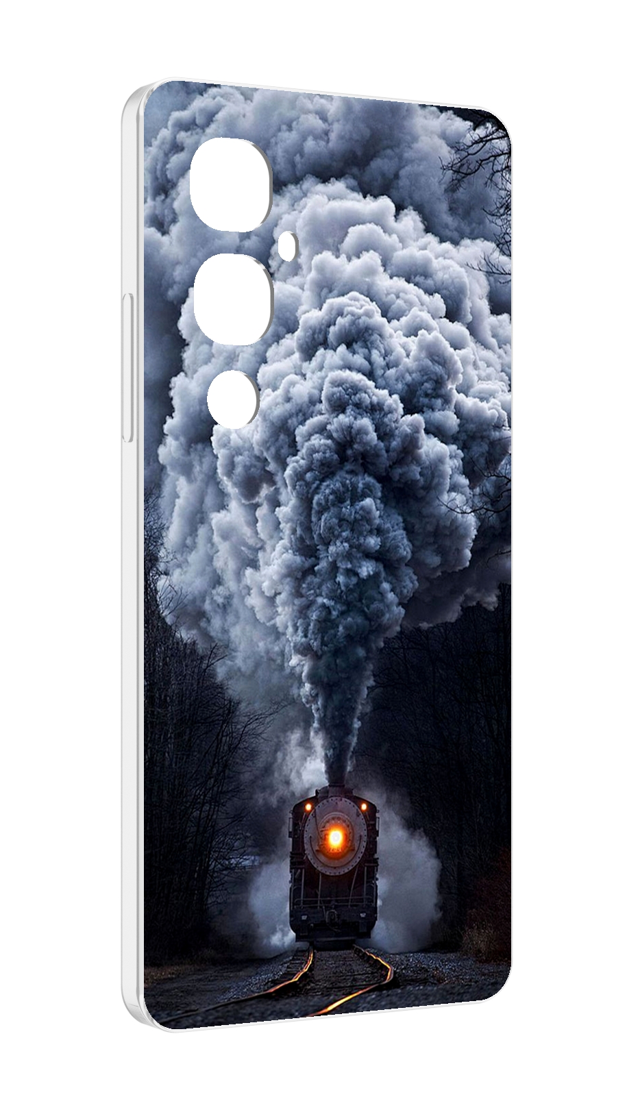 

Чехол MyPads Паровоз для Tecno Pova 4 Pro, Прозрачный, Tocco