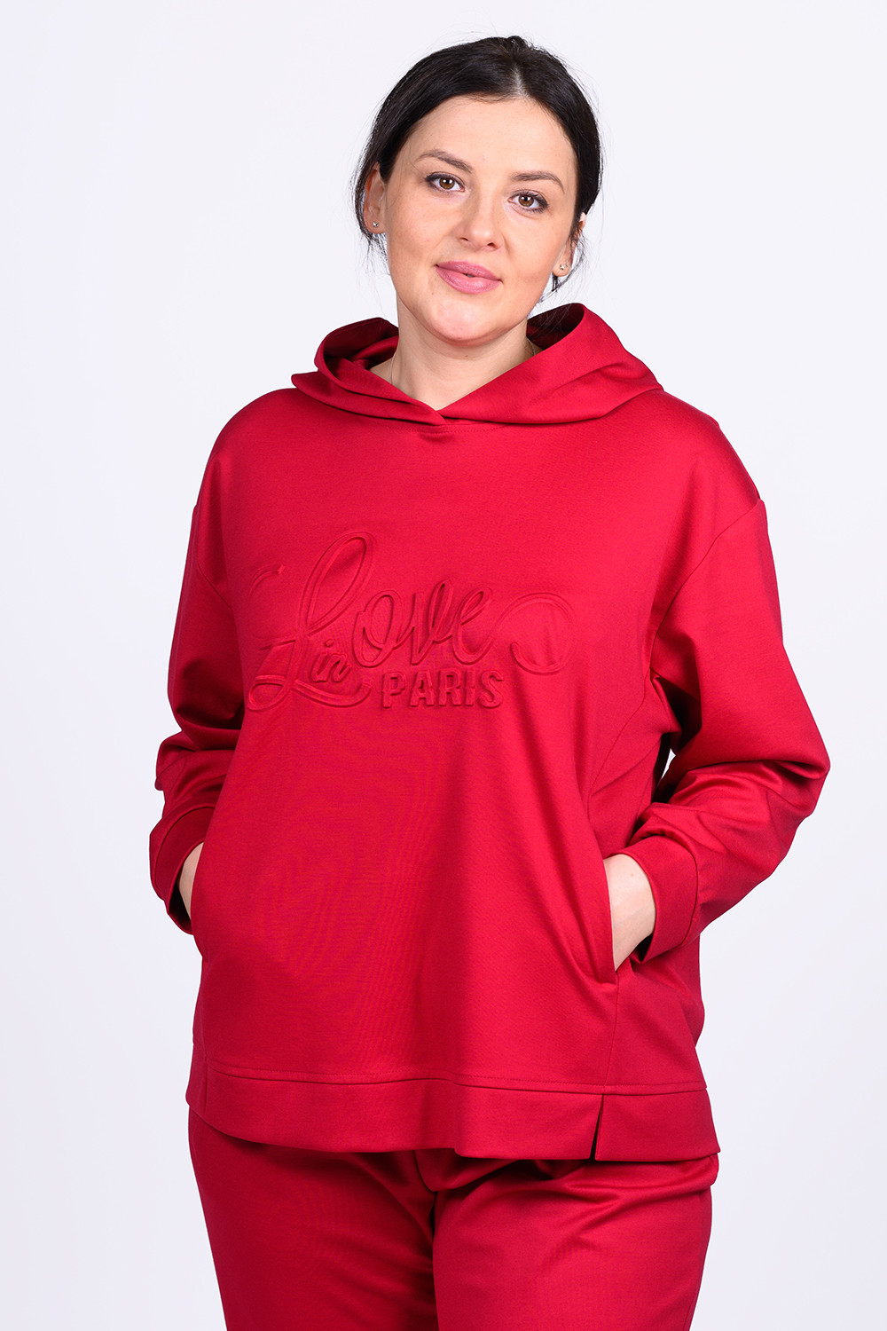 

Худи женское SVESTA C2833 красное 52 RU, Красный, C2833