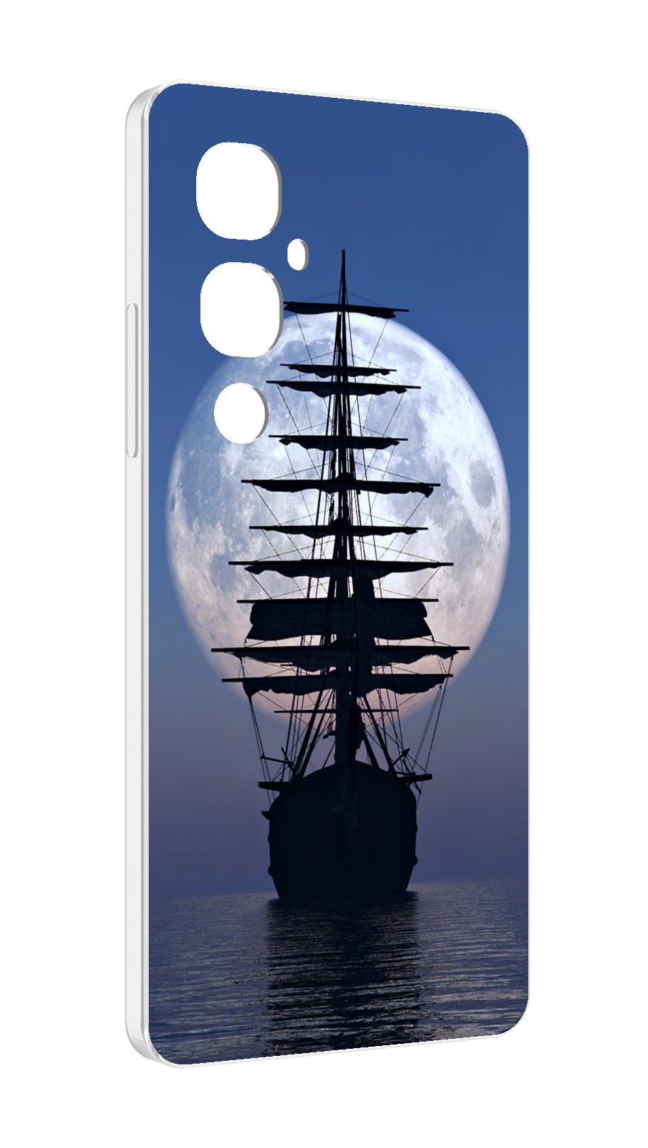 

Чехол MyPads Парус-в-море для Tecno Pova 4 Pro, Прозрачный, Tocco