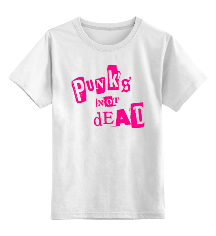 

Футболка детская Printio Punks not dead цв. белый р. 164, Punks not dead