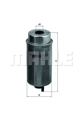 

Фильтр Топливный Корпусной Mahle/Knecht Kc227