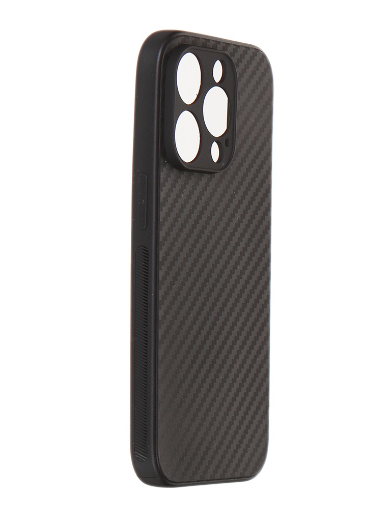 

Чехол Broscorp для Apple Iphone 14 Pro Silicone Carbon Black Ip14Pro-Carbone-Black, APPLE iPhone 14 Pro