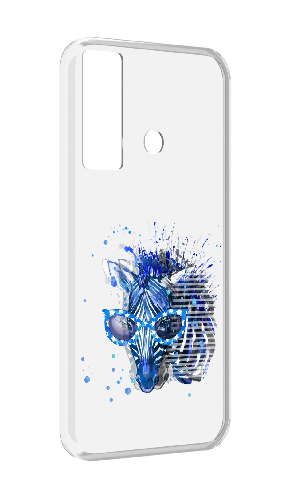 

Чехол MyPads расплывчатая зебра для Tecno Camon 17, Прозрачный, Tocco