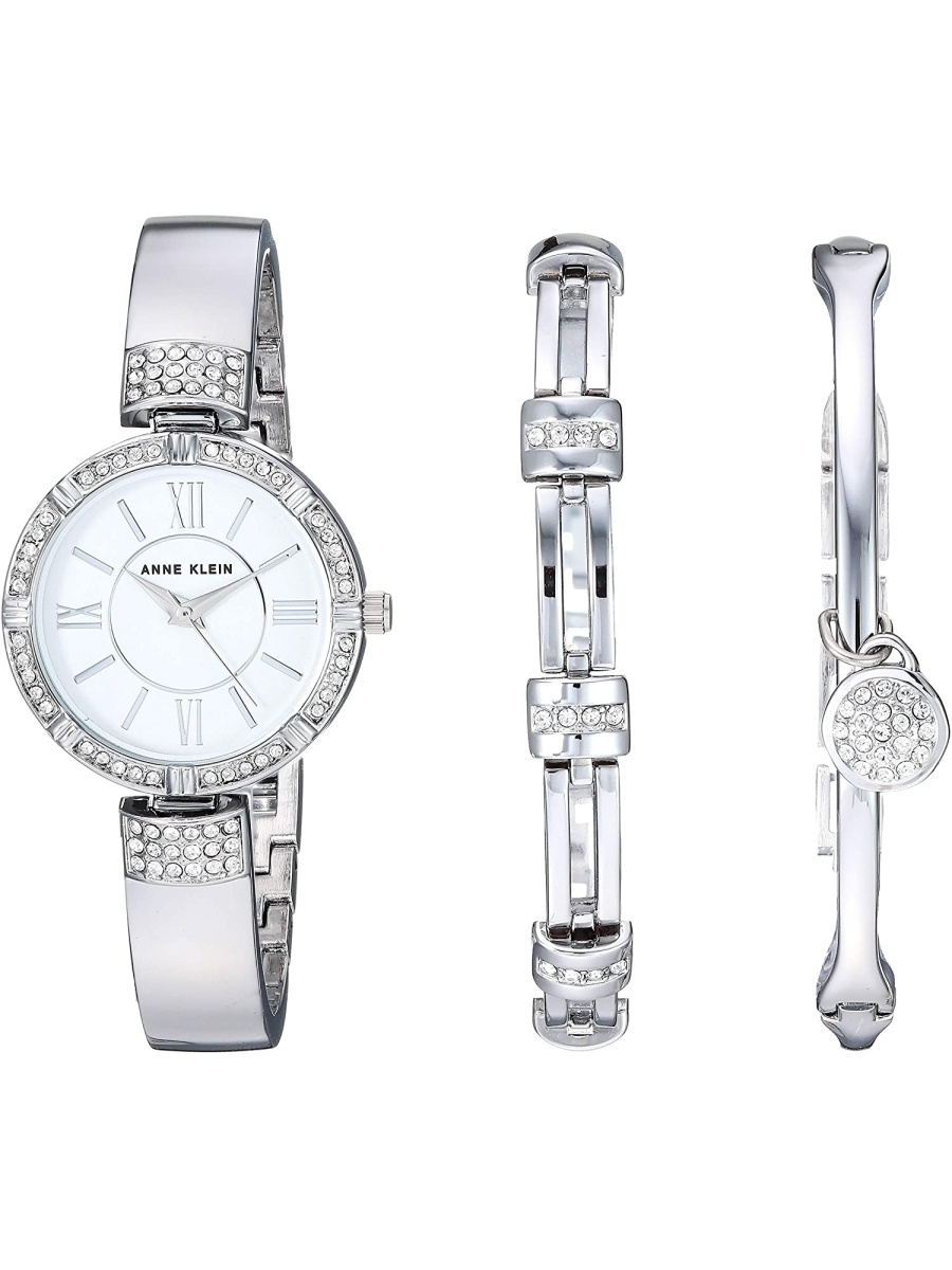 

Наручные часы женские Anne Klein AK/3295SVST серебристые, AK/3295SVST