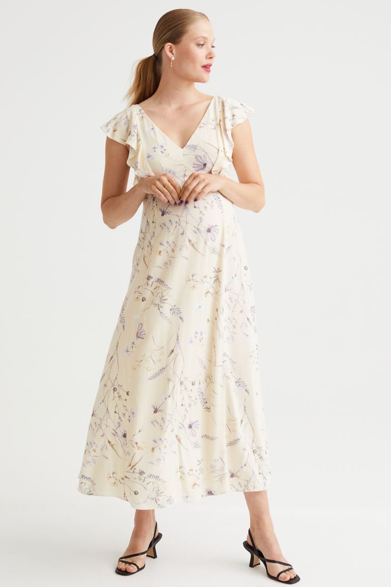 

Платье женское H&M 1071004001 белое XL (доставка из-за рубежа), Белый, 1071004001