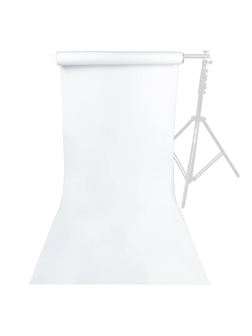 

Фон бумажный Raylab Arctic White 1,35*6м белый