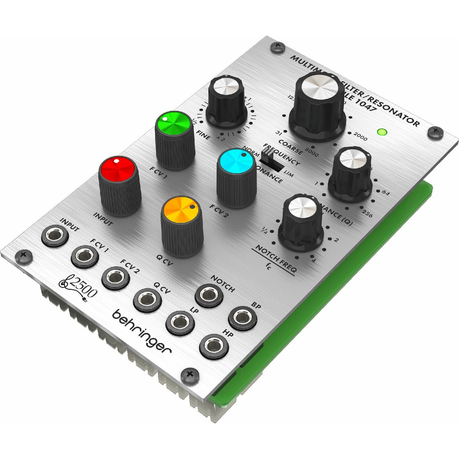 

Модульный синтезатор Behringer MULTIMODE FILTER / RESONATOR MODULE 1047, MULTIMODE FILTER / RESONATOR MODULE 1047