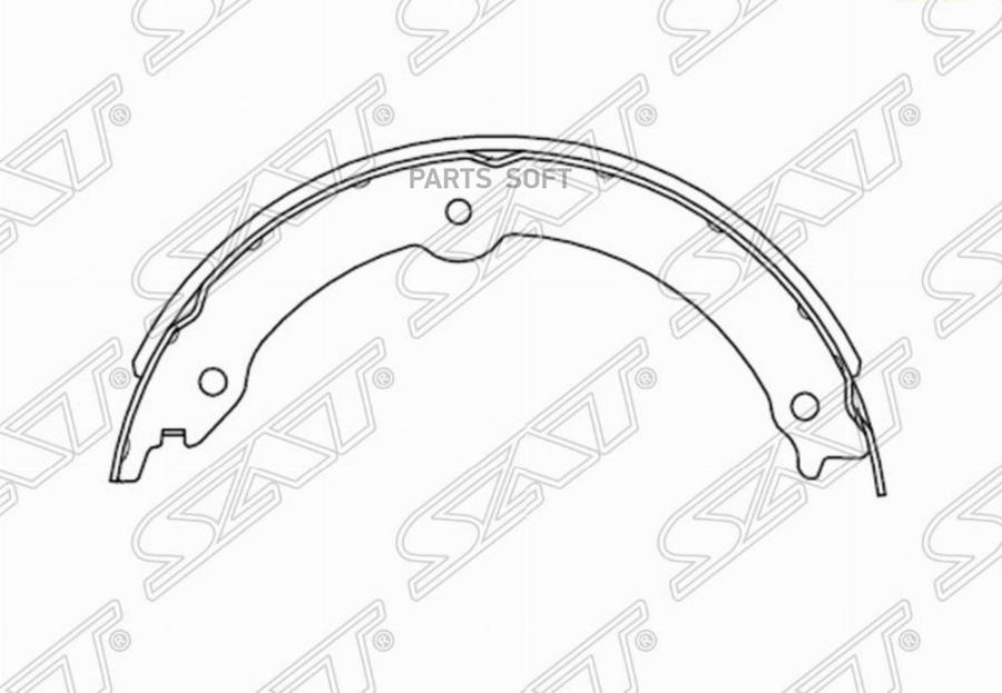 

Колодки ручного тормоза TOYOTA LAND CRUISER 200/TUNDRA/SEQUOIA 07- (комплект 4шт) SAT