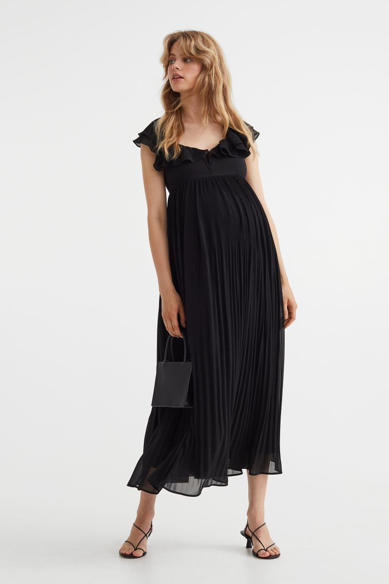 Платье для беременных женское H&M 1071012003 черное XS (доставка из-за рубежа)