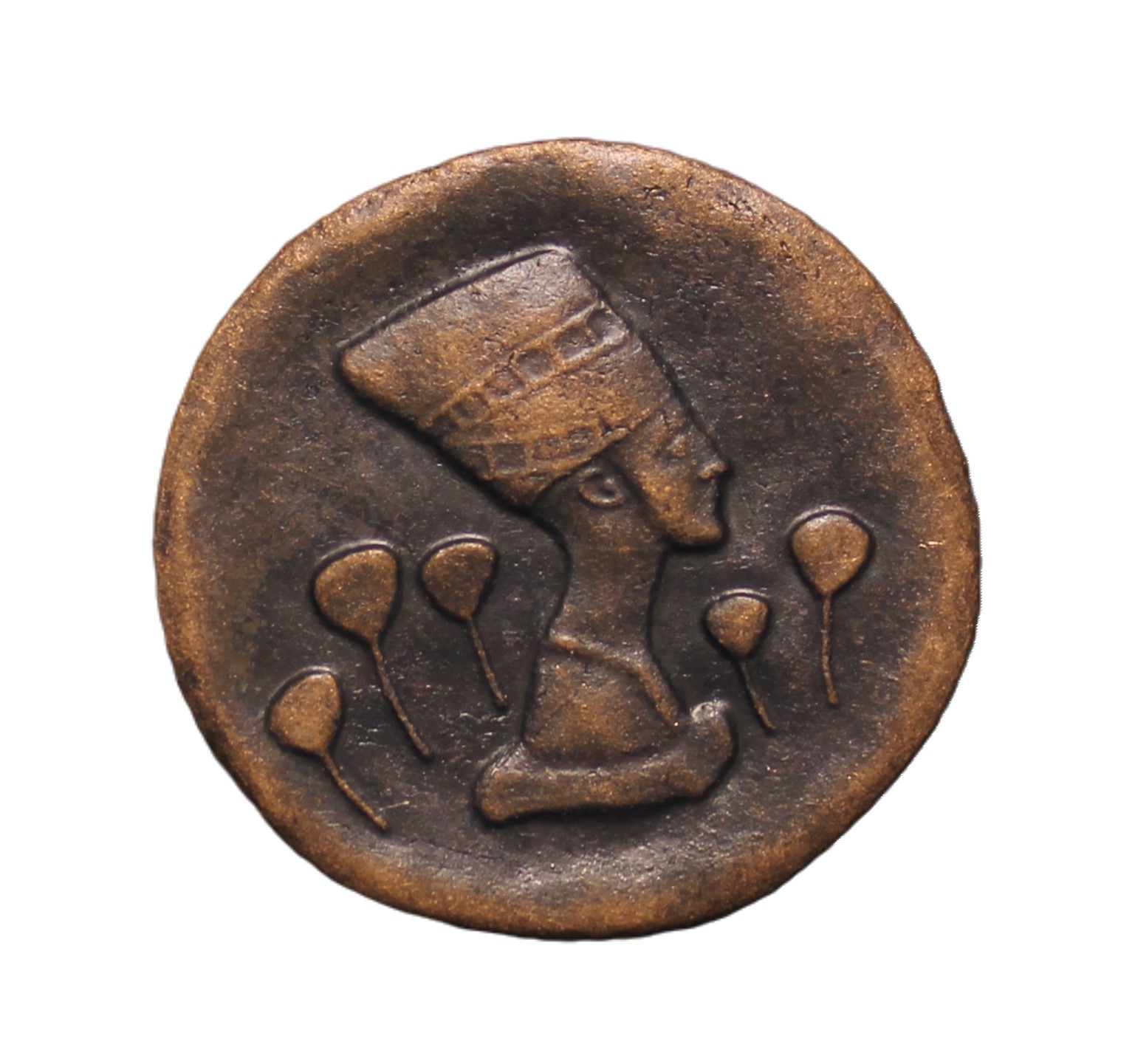 Сувенирная монета 1toy Золото магнитного моря Нефертити