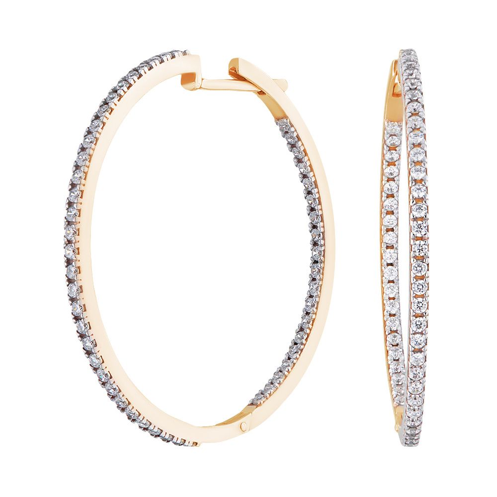 

Серьги из серебра с фианитом ЮВЕЛИР КАРАТ 2129067/9п, 2129067/9п
