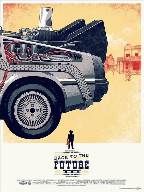 

Постер к фильму "Назад в будущее 3" (Back to the Future Part III) Оригинальный 38,1x50,8 с