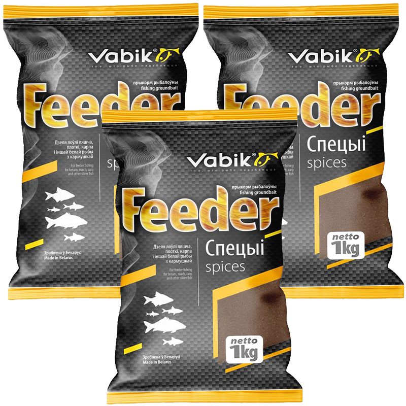 Прикормка Vabik Feeder Специи 3 кг